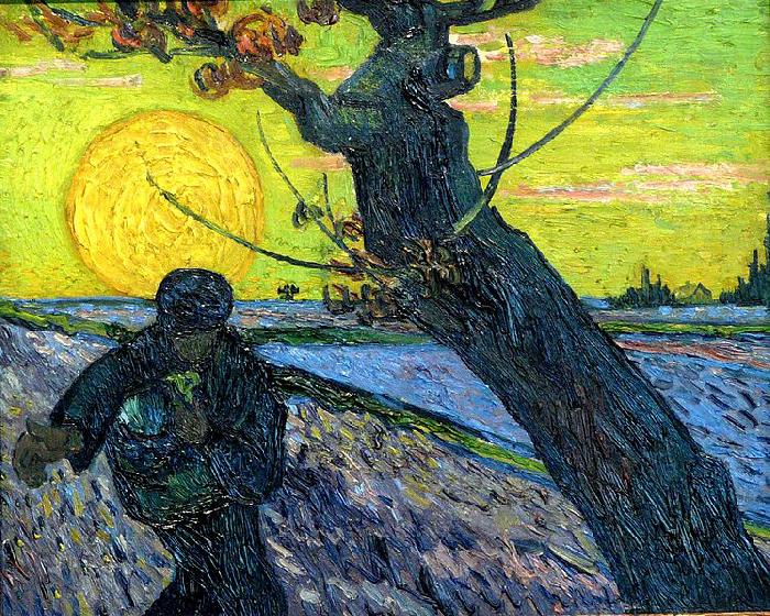 Vincent Van Gogh The sower China oil painting art